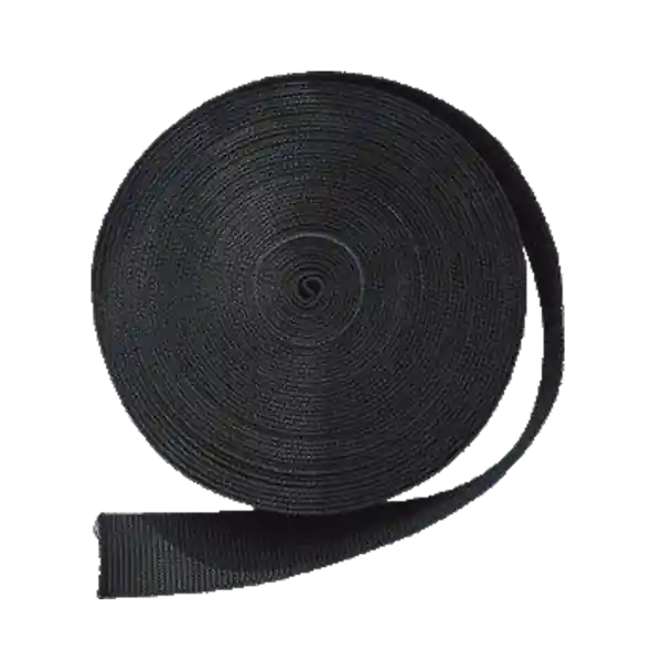 Jetzt Kaufen Polaris - Gurtband 5cm - steif - schwarz - 1 Meter