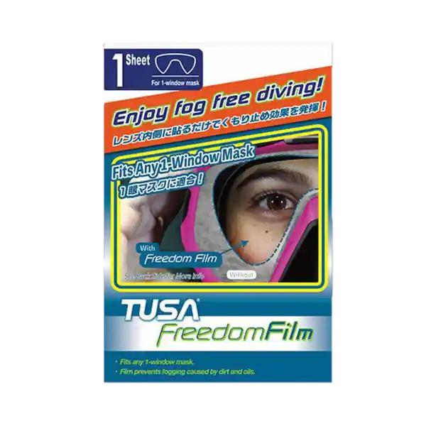 Heißes Angebot Tusa - Freedom Film Anti-Fog - Für Einglas Masken - Single Window Masks