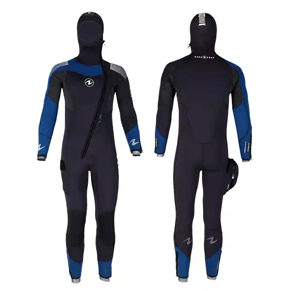 Neu Im Sortiment Aqualung Tauchanzug - Dynaflex Fullsuit - Herren - 7mm - Front Zip - XS