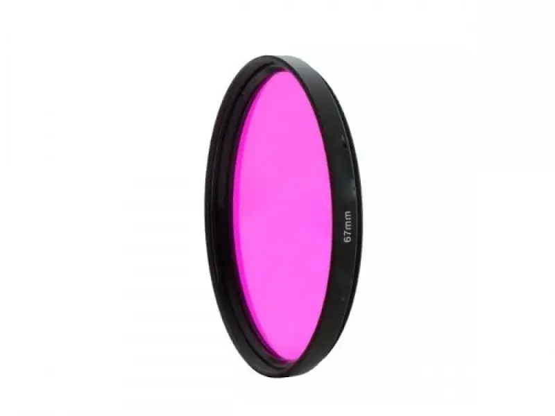 Echt Unterwasser Filter für Grün Wasser - Magenta Filter M67 Purple - ACCM67FLMG
