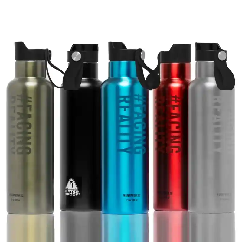 Must-Have Waterproof Bottle - Stahltrinkflasche