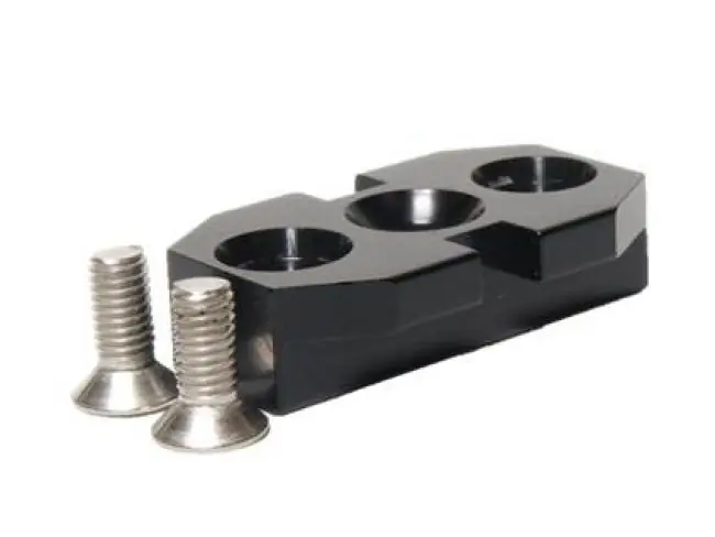 Abverkauf T-Nutstein Aluminium Schwarz - T-Plate