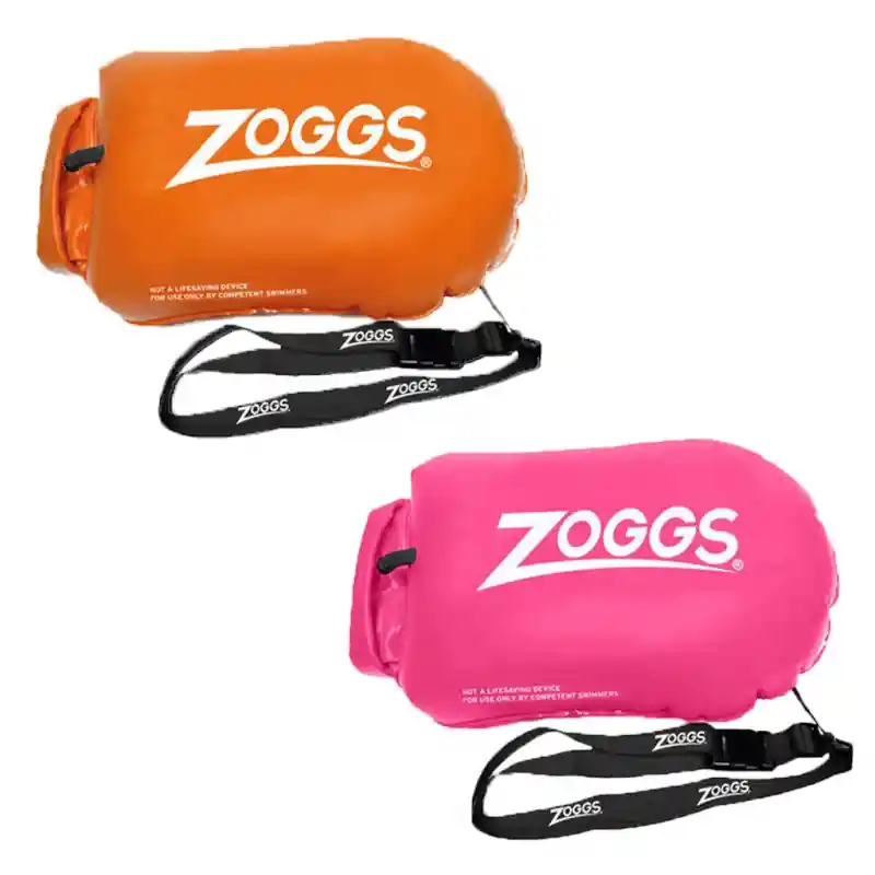 Neu Zoggs Hi Viz Swim Buoy - Safty Buoy mit extra Dry Bag