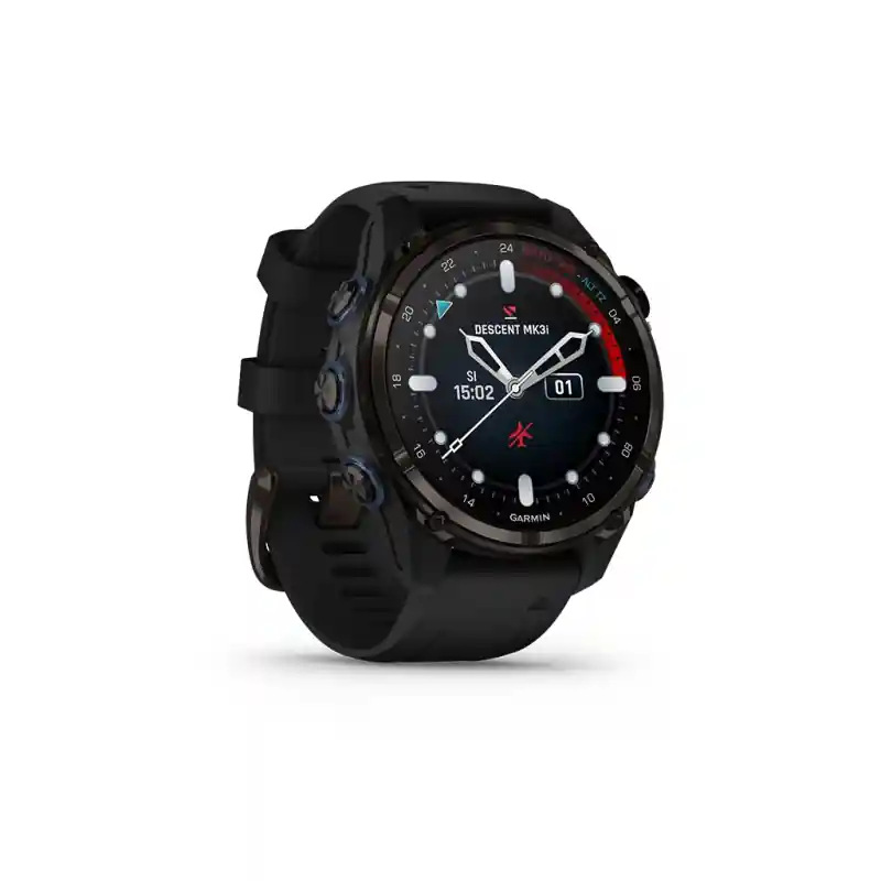 Garmin Descent MK3i - Schwarz - 43mm - Silikonarmband Top-Seller