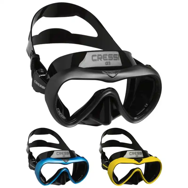 Cressi - A1 Tauchmaske - Anti-Fog Versand Am Gleichen Tag