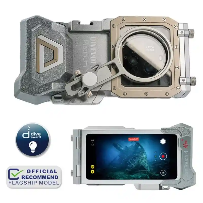 Preisreduziert Divevolk - SeaTouch 4 Platinum V2 - Smartphonegehäuse