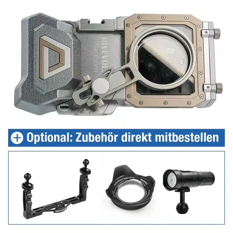 Ausverkauf Divevolk - Bundle-Maker - SeaTouch 4 MAX Platinum - Smartphonegehäuse