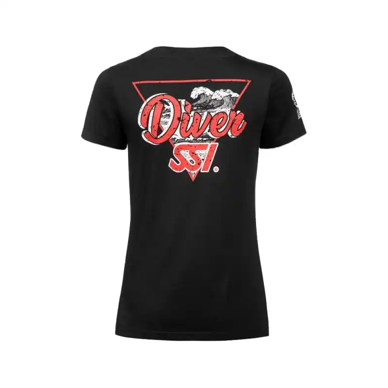 SSI - Diver - T-Shirt Rundhals - Frauen Nur Heute