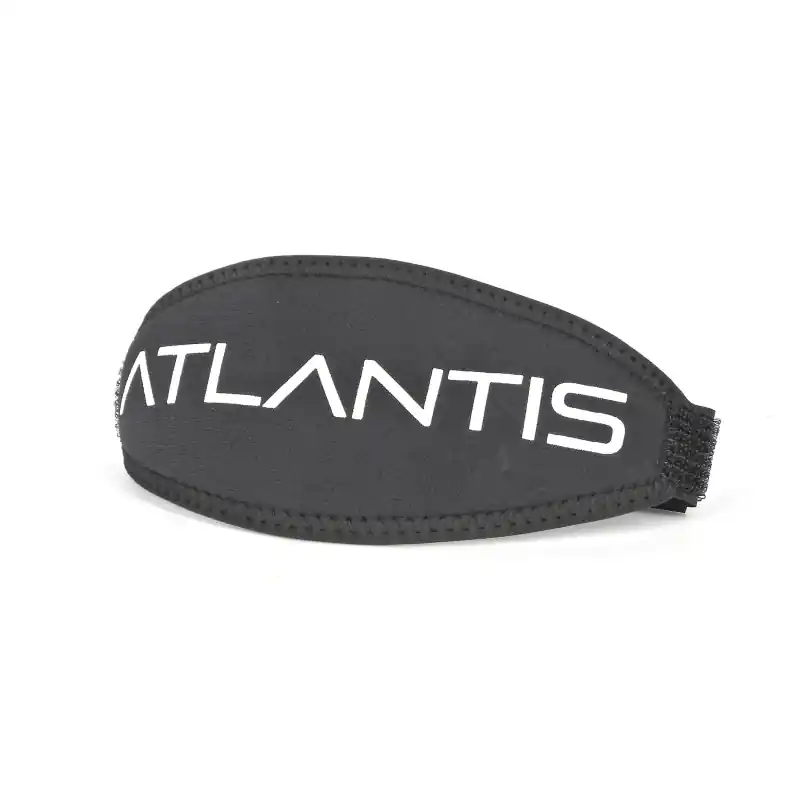Atlantis - Maskenband mit Klettverschluss - Farbe Schwarz Preis Gesenkt