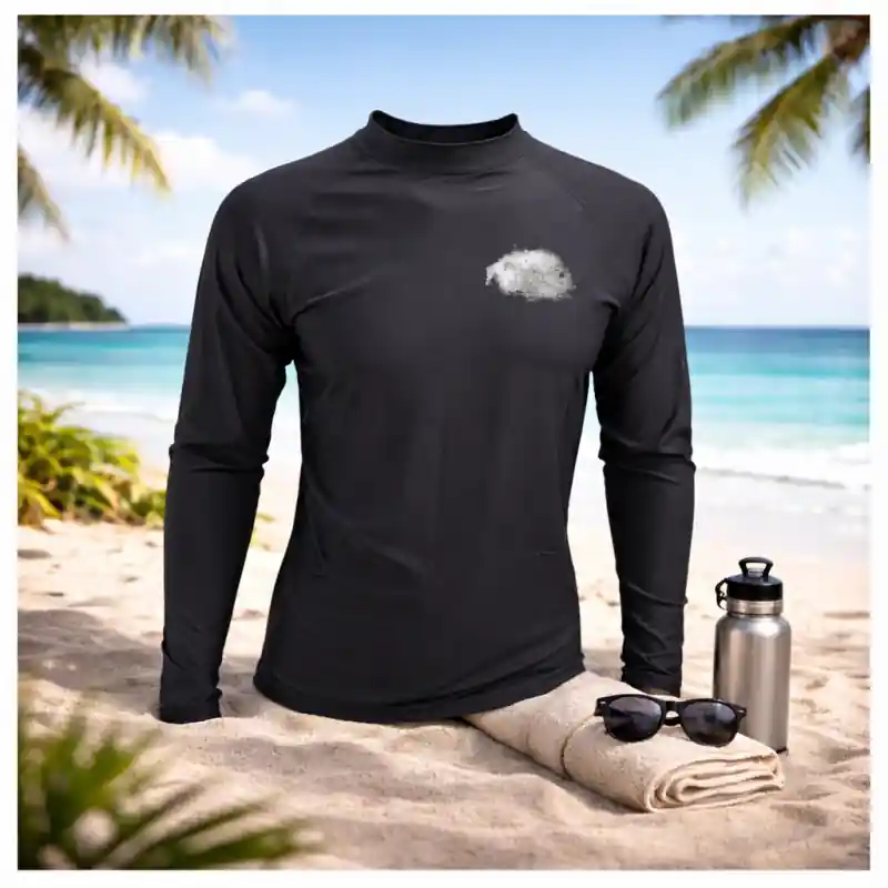 Atlantis Rashguard 2025 - Long Sleeve - Farbe Schwarz - Herren Online Kaufen