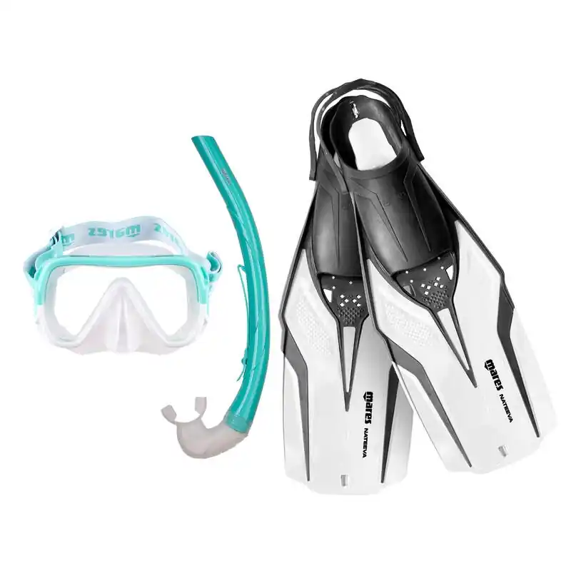 Mega-Angebot Mares - Nateeva Keewee - ABC Schnorchel-Komplettset