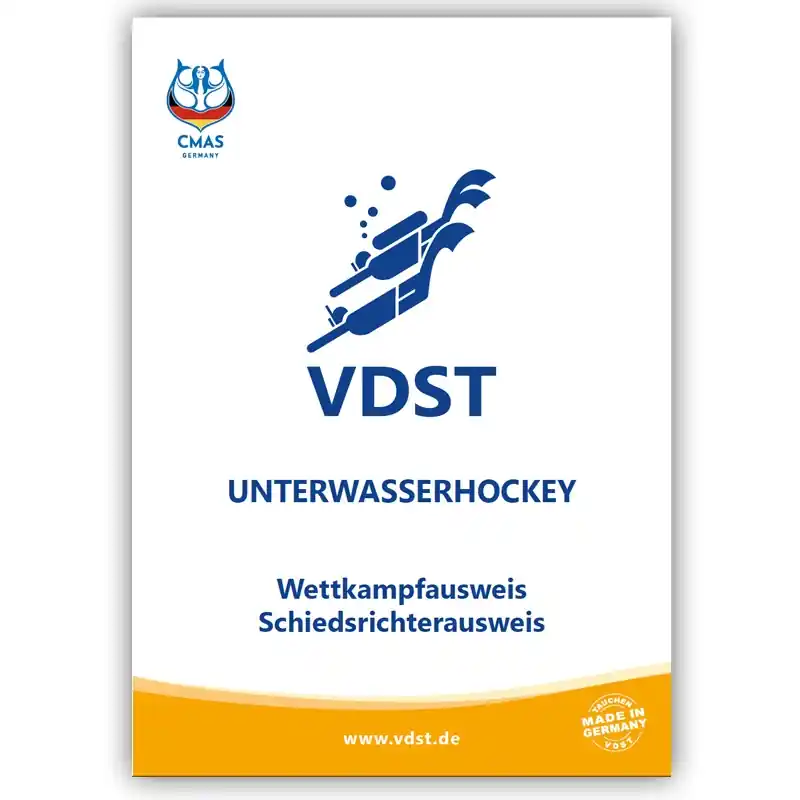 VDST-Wettkampfrichterausweis - Unterwasser-Hockey (UWH) Sofort Bestellen