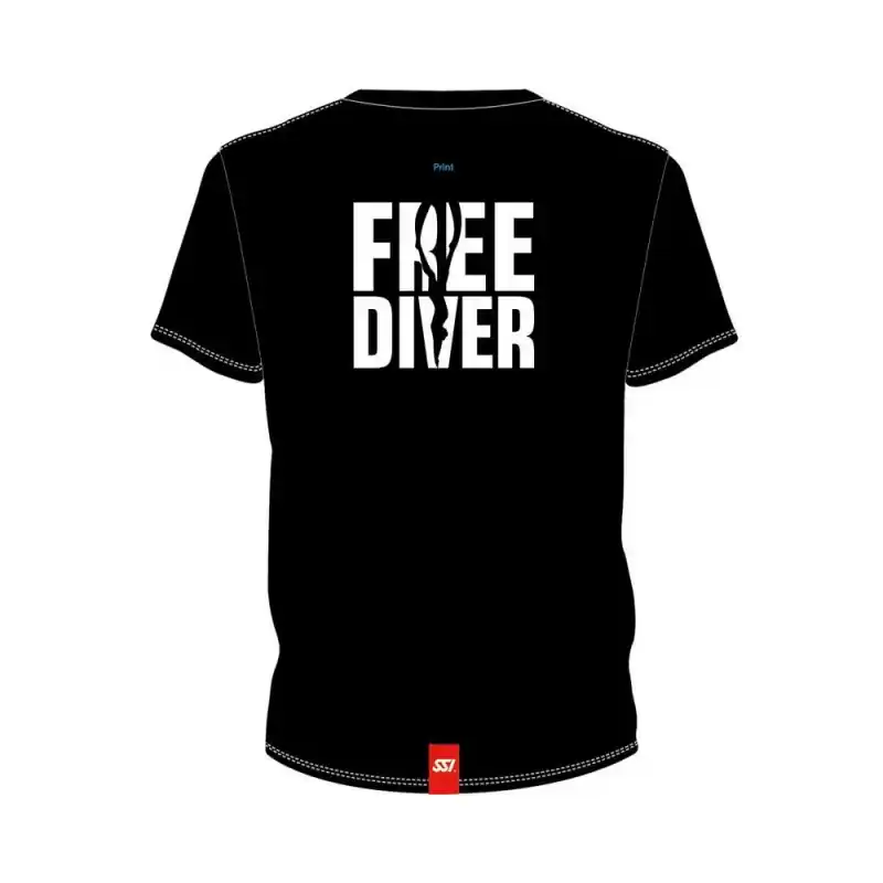 SSI - Freediver - T-Shirt Rundhals - Herren Nur Heute