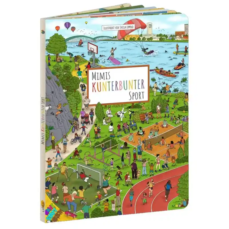 Nur Heute Mimis kunterbunter Sport - Wimmelbuch