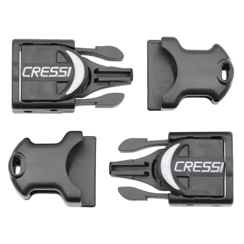 Cressi - Schnallen für Rondine/Reaction/Frog Plus Schnallen (2 Stück) Preisknaller