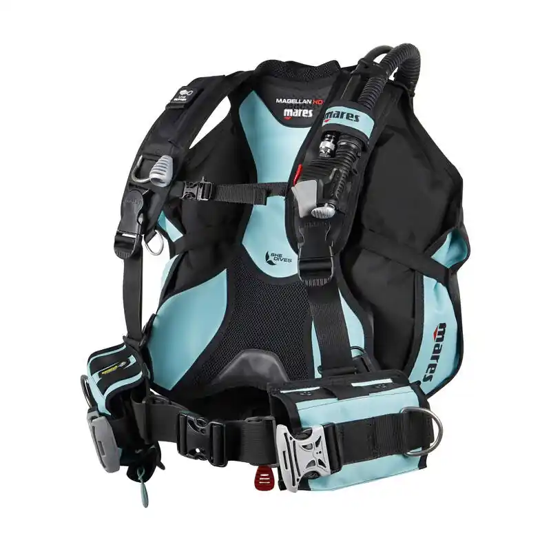 Zertifiziert Mares - Magellan HD - She Dives Jacket - Farbe Aqua