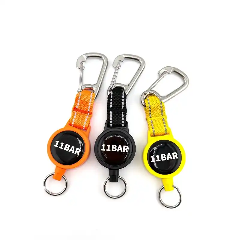 11BAR Retractor mit Edelstahlsehne - 80cm Expressversand
