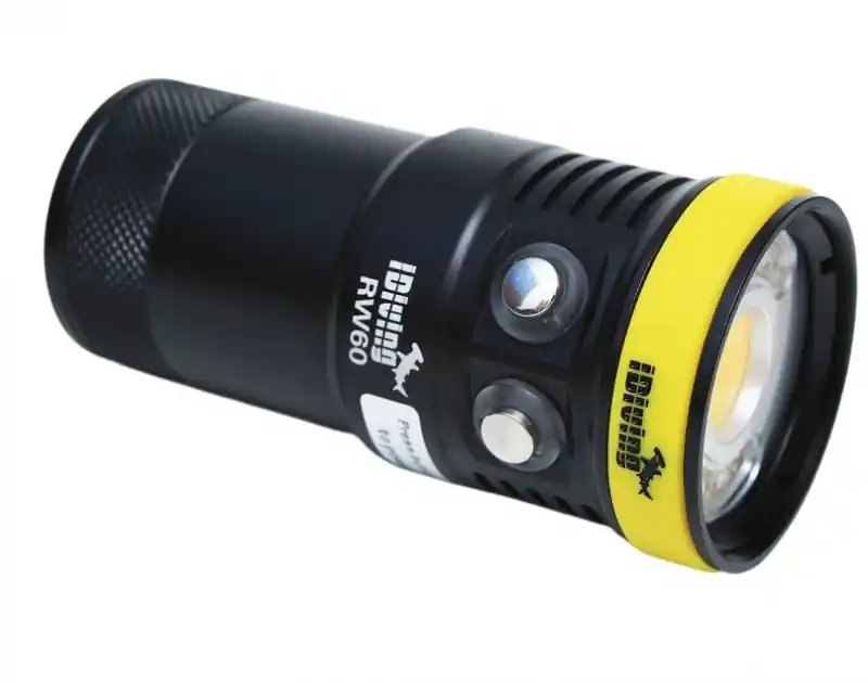 iDiving Video und Fotolampe - RW60 II 6000 Lumen - Multifunktionslampe Günstig