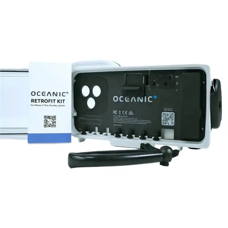 Oceanic+ iPhone 17 Retrofit Kit – Dive Housing Zubehör Direktkauf
