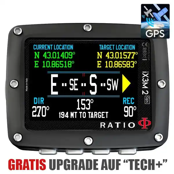 Angebot Ratio - iX3M 2 GPS Deep - Tauchcomputer