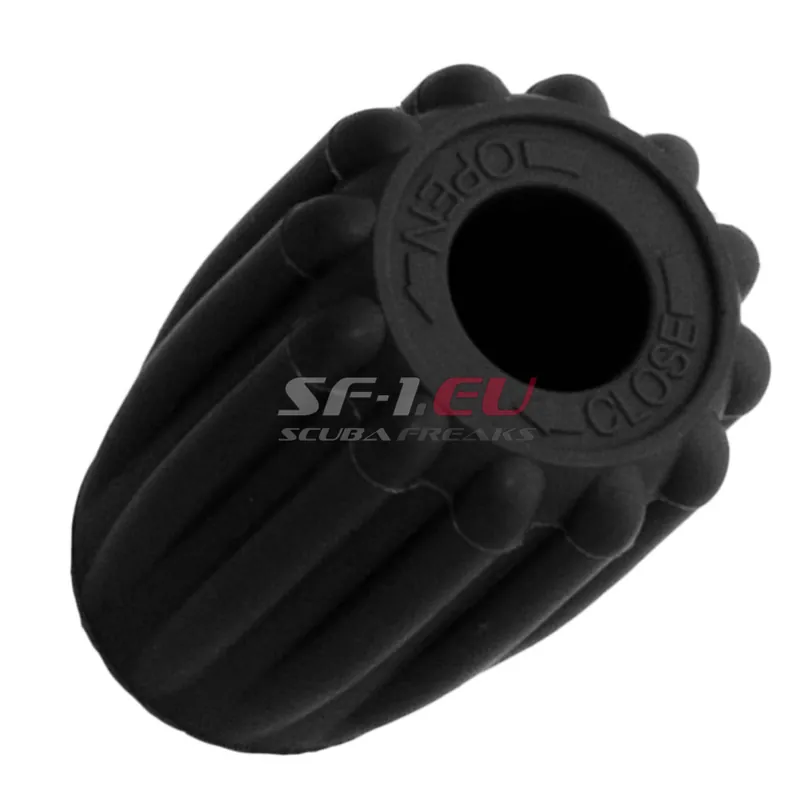 Markenprodukt Handrad Rubber Knob Thermo XS Scuba - schwarz