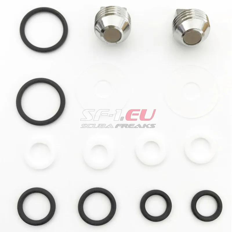 Neuheit Polaris Revisionskit für Brückenventil mit Zweitabgang Viton o2 clean (ohne Flaschen O-Ring) 12544LI,RE/12888LI,RE + 14230/14300