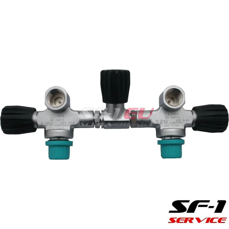 Sonderaktion Revision Doppelgeräte - Flaschenventil mit Absperrbrücke (zzg. Kit)