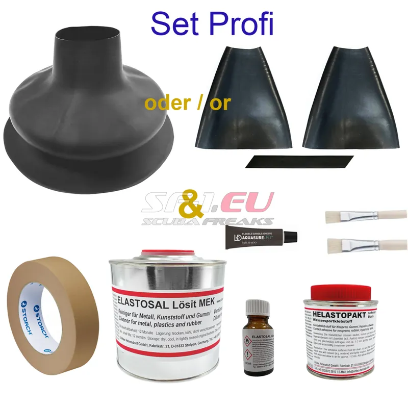 Sparset Latexmanschetten Set - Standard / Profi Top-Angebot