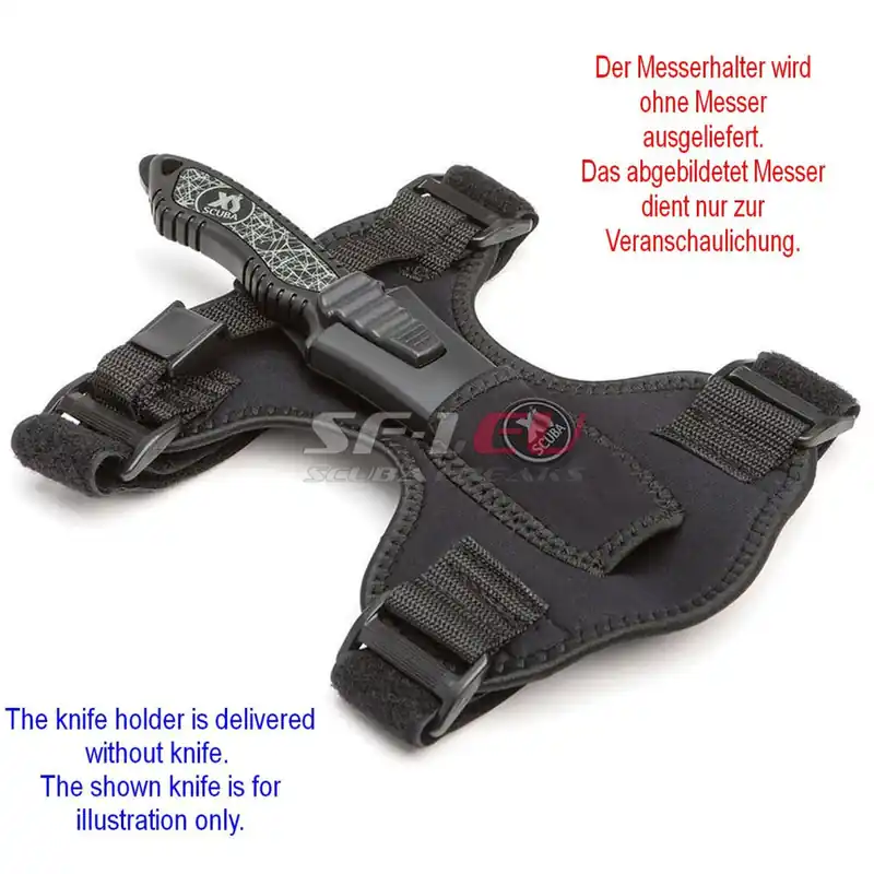 XS Scuba Neopren Messerhalter Neue Ware