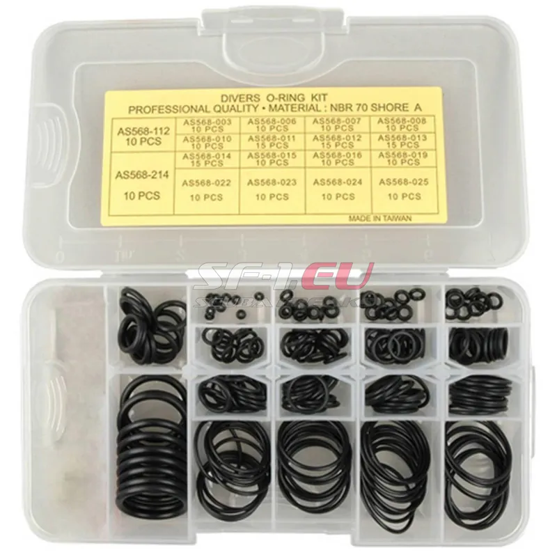 O-Ring Kit mit 200 O-Ringen in 18 Größen Sonderaktion