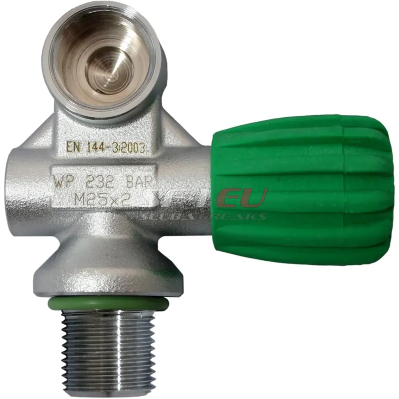 S.o.S. Nitrox Monoventil M26x2 - M25x2 - 232 bar – nicht erweiterbar (Handrad rechts) Jetzt Bestellen