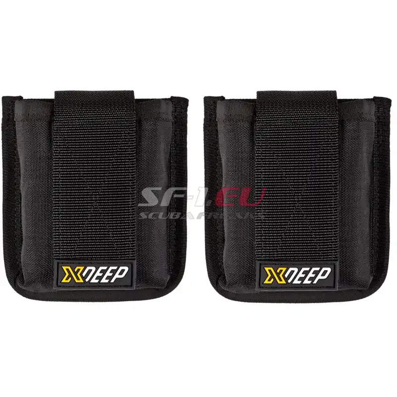 XDEEP Backmount Trimmbleitaschen M (2 Stück im Set) - je 1,5 kg Finale Aktion
