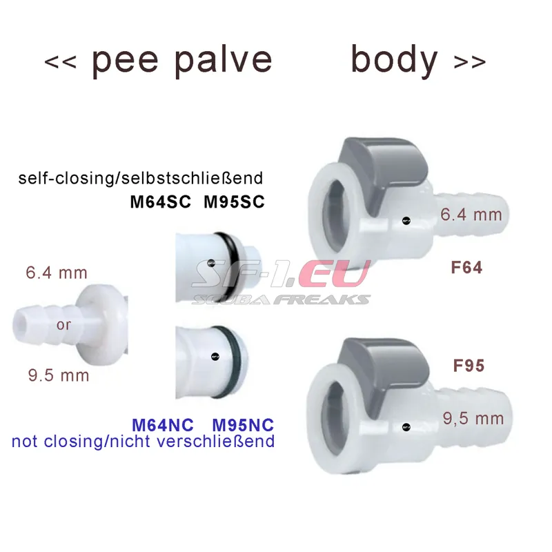 Knallerangebot Pee Valve Schnellkupplung - Quick Connect Elemente