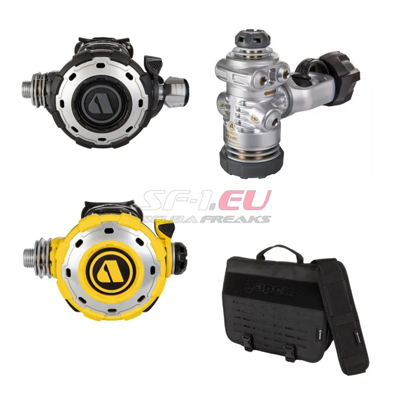 Neu Im Sortiment Apeks MTX-RC Atemreglerset aus MTX-RC YOKE mit MTX-RC und MTX-RC Octo - Flex 75 & 90 cm