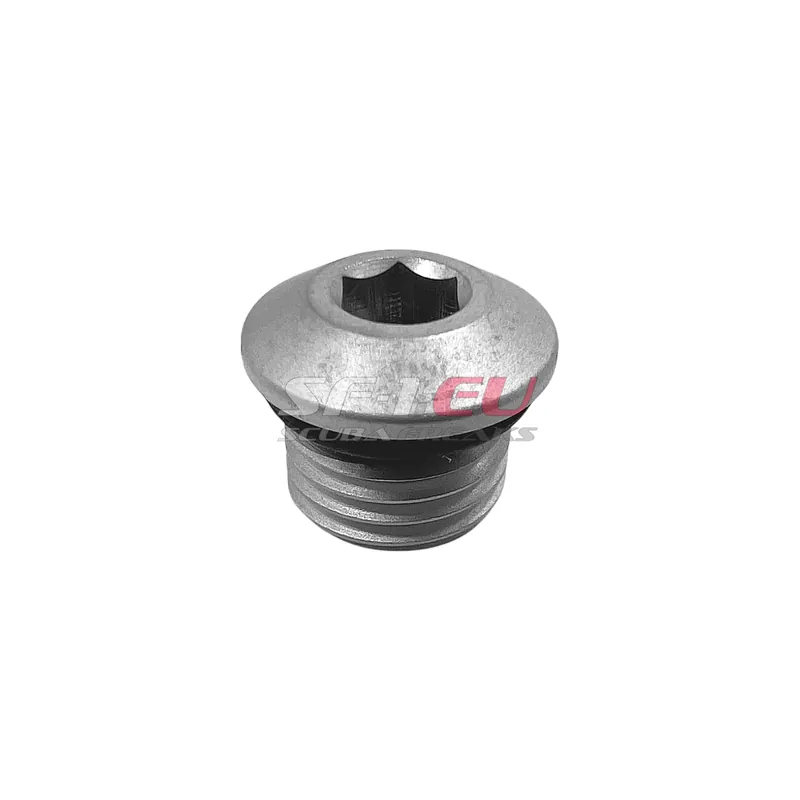 Markenprodukt Apeks Blindstopfen 7/16" satin - Hochdruck