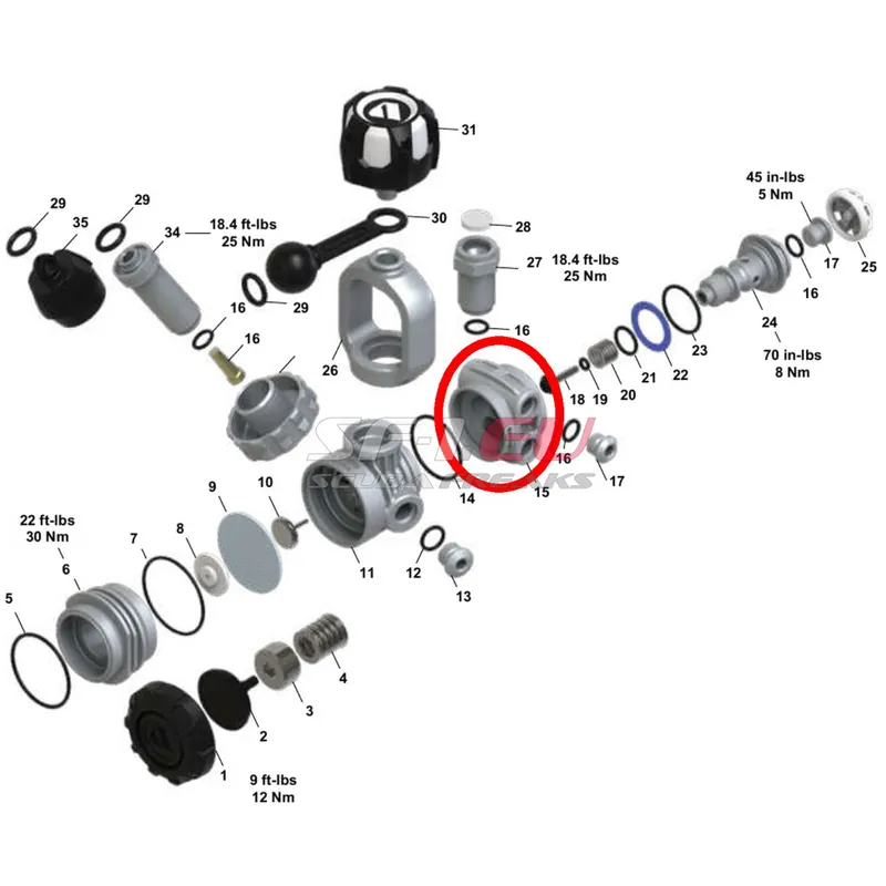 Apeks Verteilerblock 1. Stufe MTX-R/MTX-RC (AP2008SE) Finale Aktion