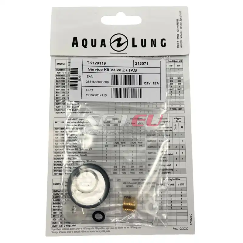 Mega-Angebot Revisionskit für AquaLung Z-Ventil