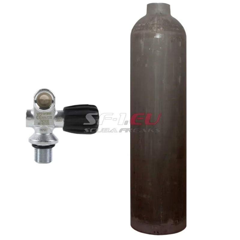 7 l Aluflasche natur MES mit Monoventil (Rubber Knob rechts) Jetzt Bestellen