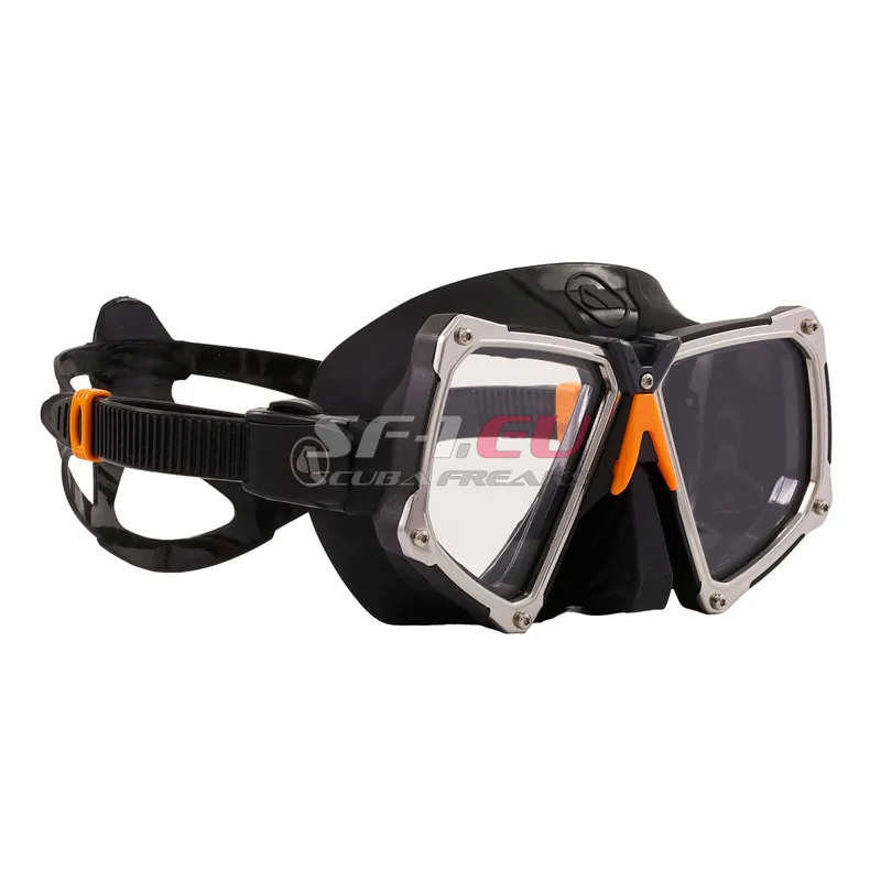 Apeks VX2 Zweiglasmaske schwarz-orange Online Kaufen