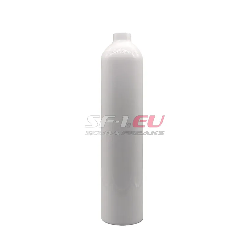Sale 7 l Aluflasche weiß MES M25*2 ohne Ventil