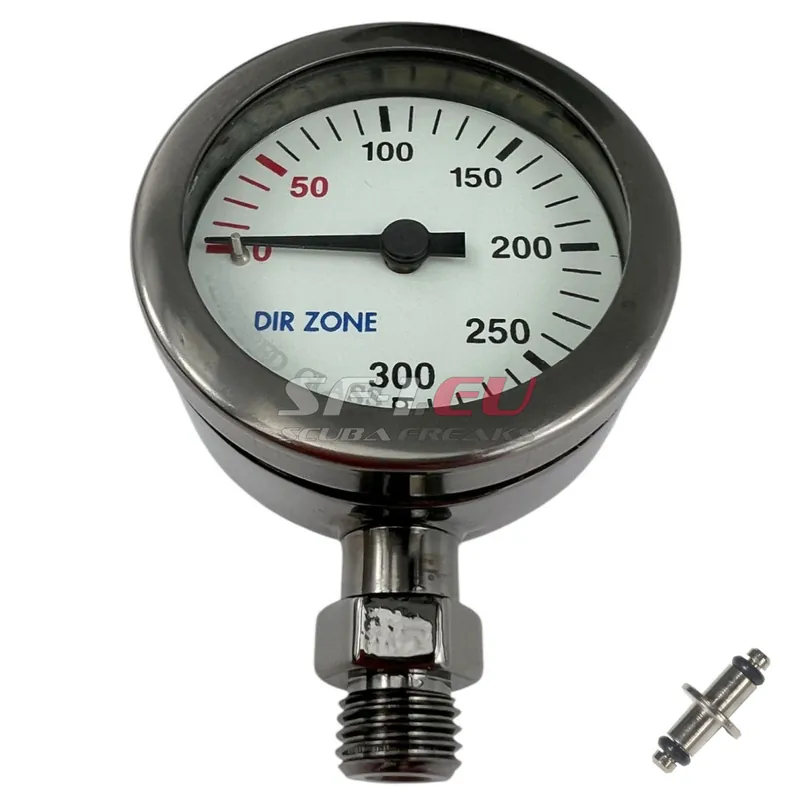 DirZone Finimeter SPG 52 mm Chrom schwarz PVD, 300 bar Display weiß, Nutzbereich 240 bar Jetzt Bestellen