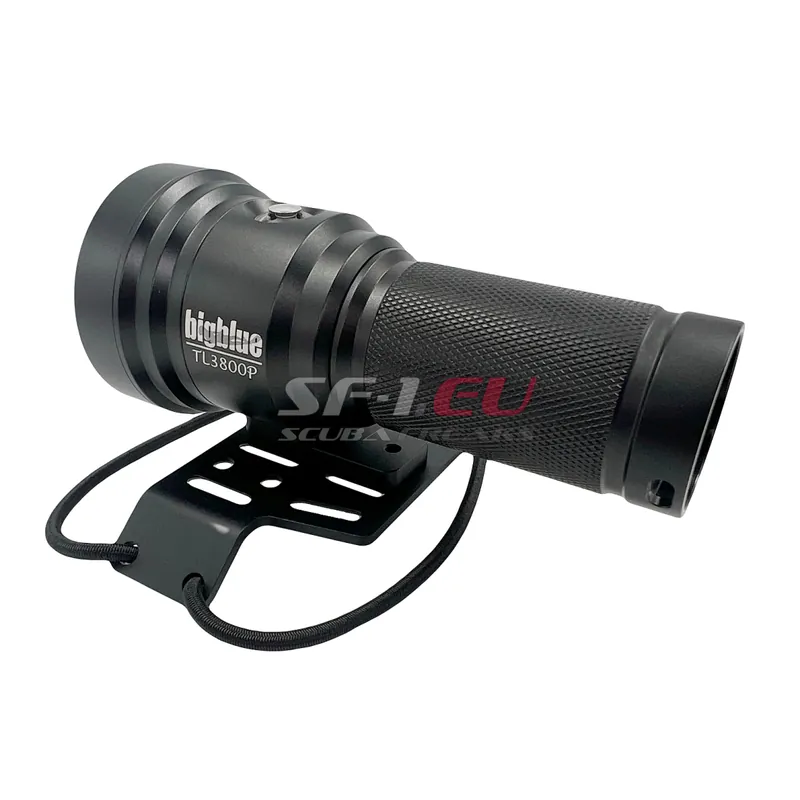 Preisknaller bigblue TL3800P Tech Light Handlampe 3800lm 8 Grad - Set mit Bungee Goodman Handle FLEX
