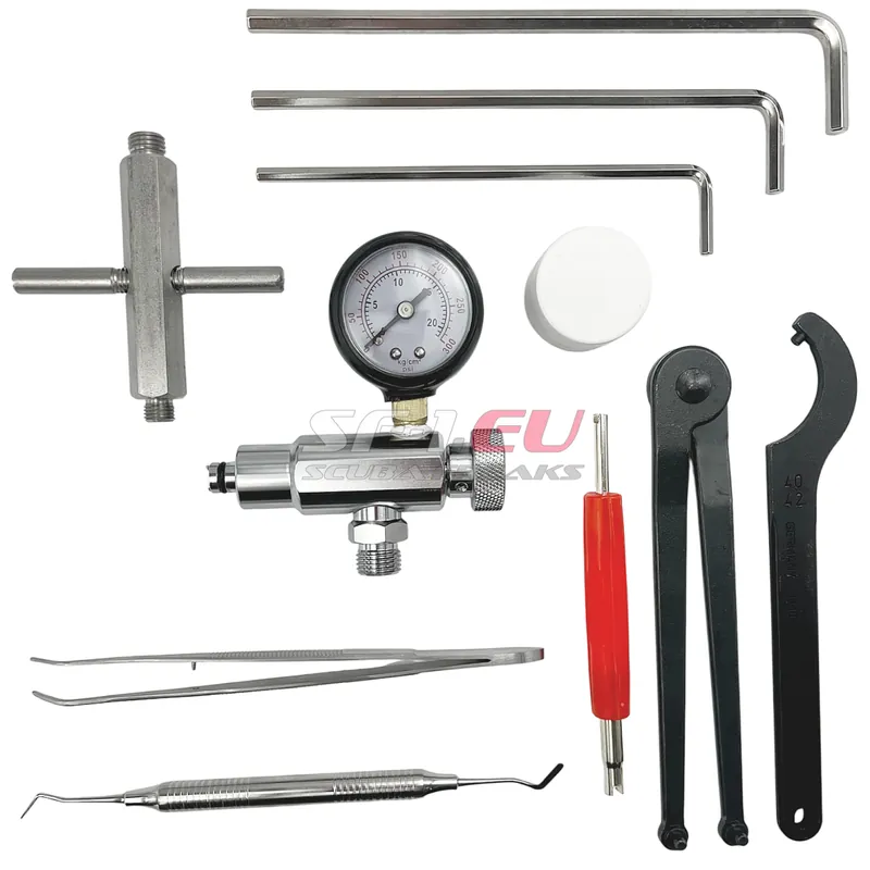 Atemregler Revision-Werkzeugset - 2. Stufe mit Nut Kracherpreis