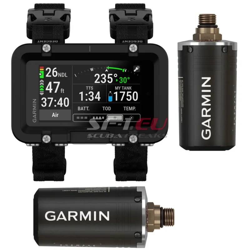 GARMIN Descent X50i Tauchcomputer mit 2 GARMIN T2 Sendern Nur Heute