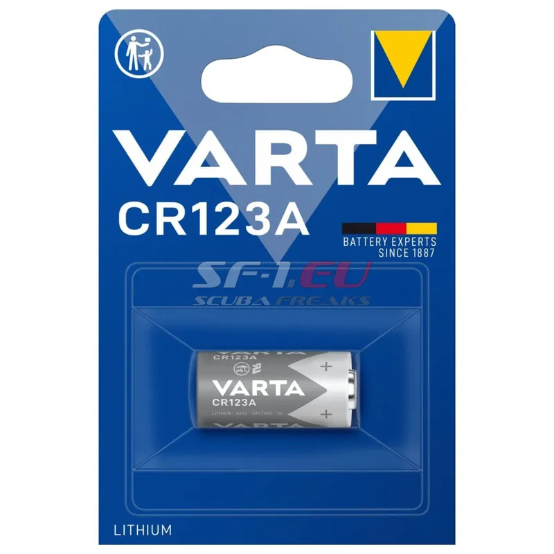 Saisonangebot VARTA Batterie CR123A für GARMIN Sender