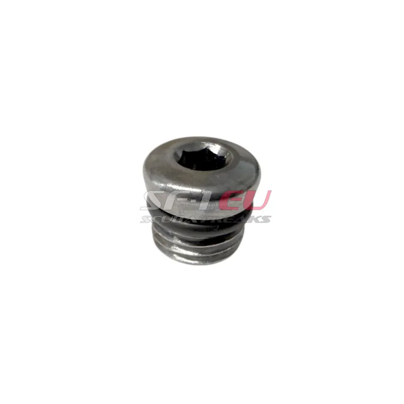 Scubapro Blindstopfen 3/8" chrom - Mitteldruck Highlight