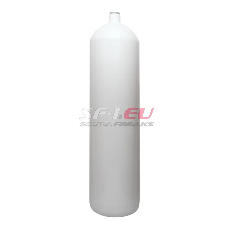 Highlight 12 l konkav 232 bar Stahlflasche weiß ECS M25*2 ohne Ventil