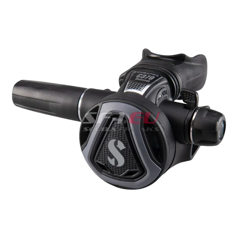 Finale Aktion Scubapro C370 Color 2. Stufe (schwarz) ohne Schlauch
