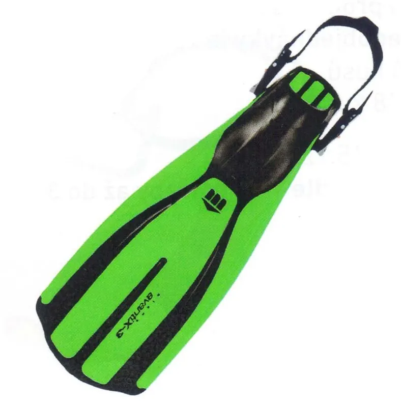 Neue Kollektion Fins MARES AVANTI X3 XS - Kinder Flossen zum Tauchen Zelená XS