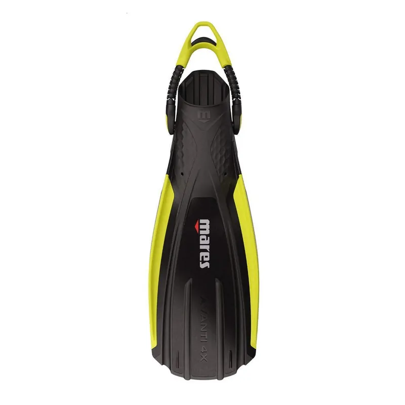 Preisreduziert Flossen mit Gürtel MARES AVANTI X4 XL Černá - Žlutá Neonová